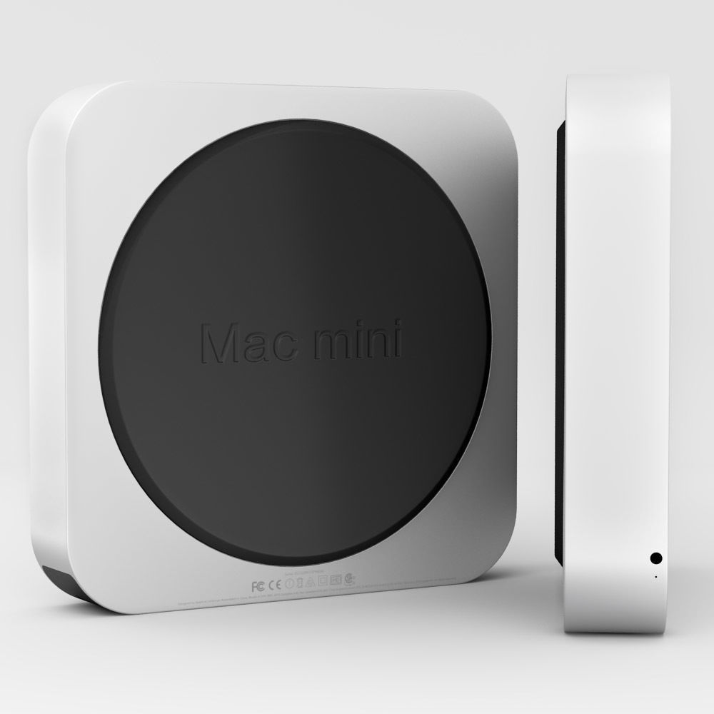 Apple mac Mini 3D model_4