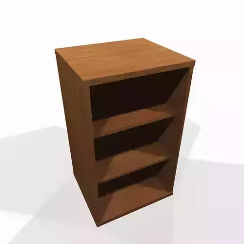 Simple wooden shelf