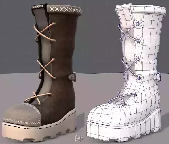 Shoes cartoonV23