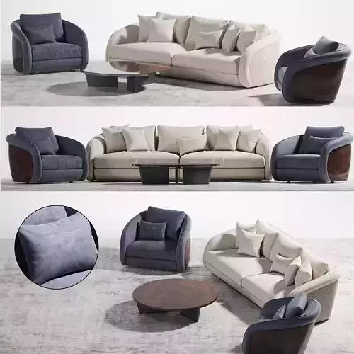 BEAUMONT SET living room furniture
