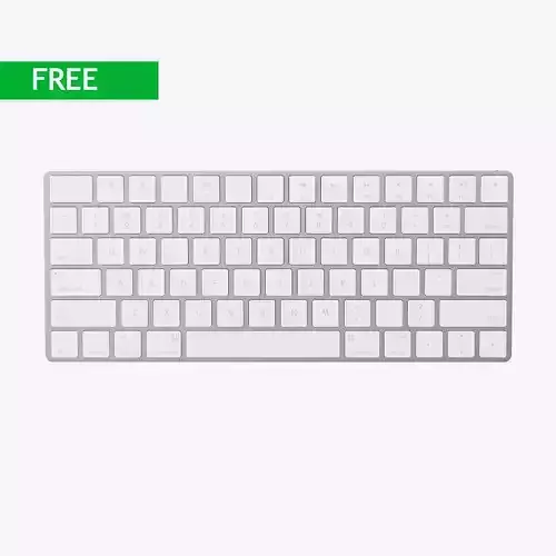 Apple magic Keyboard 2 3D model | CGTrader