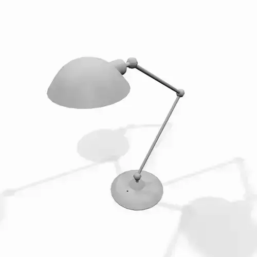 White desk lamp