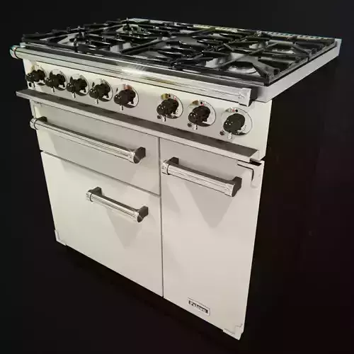 Oven Range Cooker 3D model