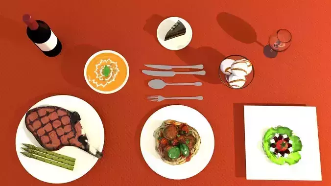 Fine Dine Asset Pack