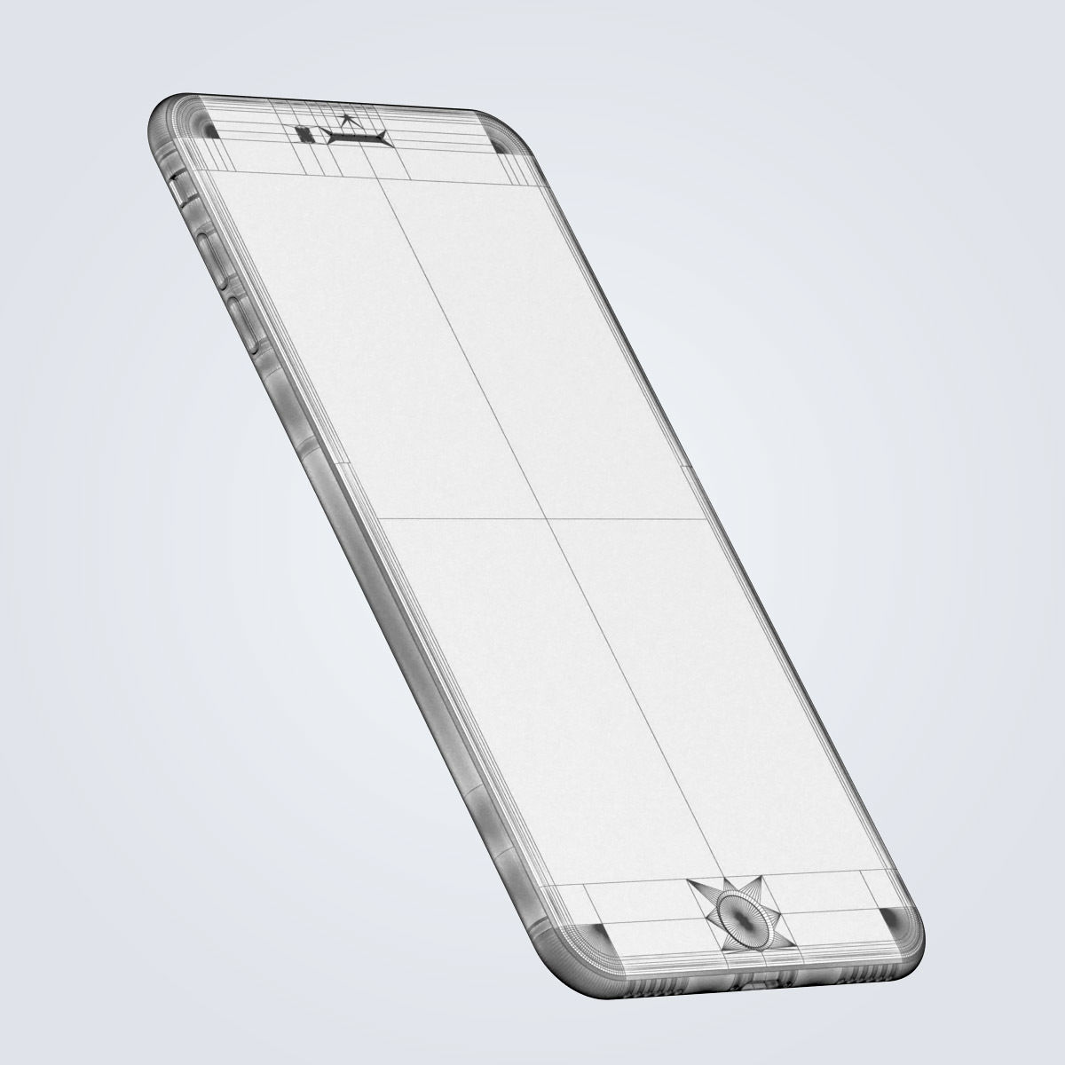 Apple iPhone 7 vs 7Plus 3D model_36