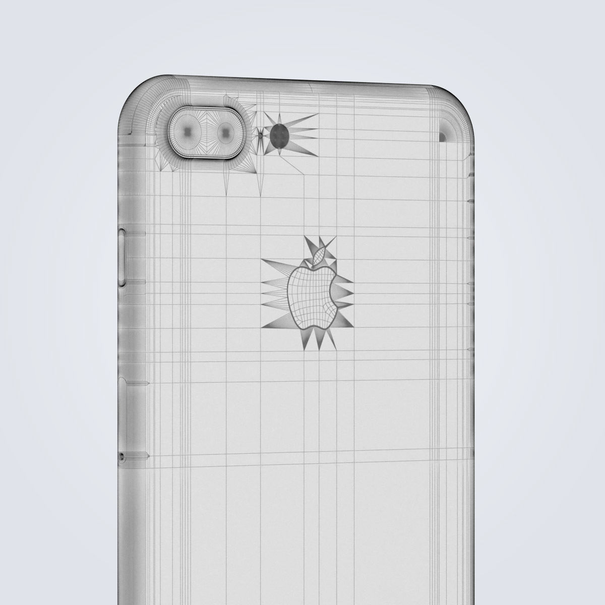 Apple iPhone 7 vs 7Plus 3D model_37