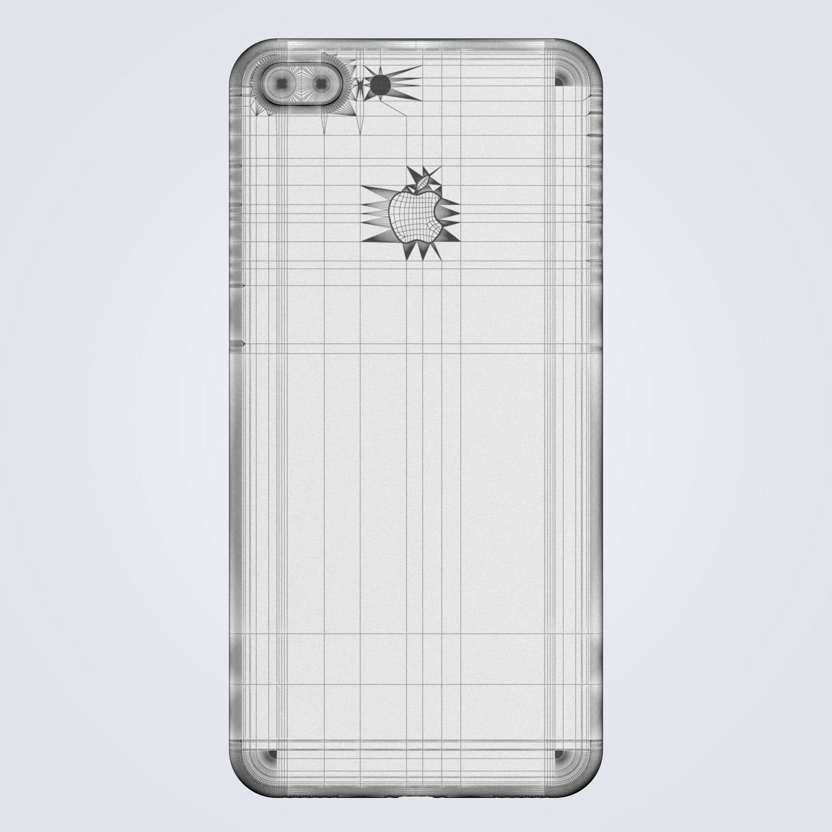 Apple iPhone 7 vs 7Plus 3D model_35