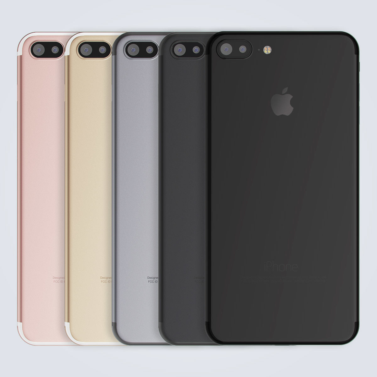 Apple iPhone 7 vs 7Plus 3D model_33