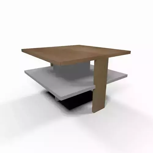 Wooden coffee table
