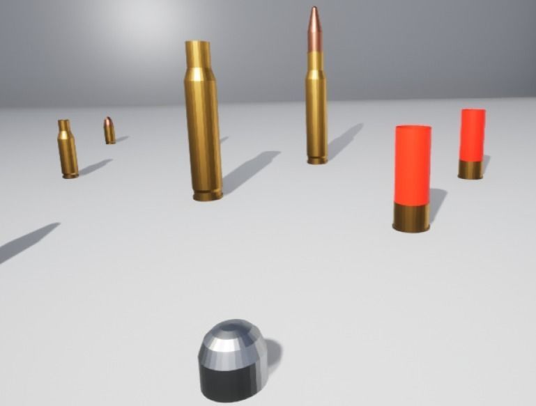 Ammo pack Free low-poly 3D model_4