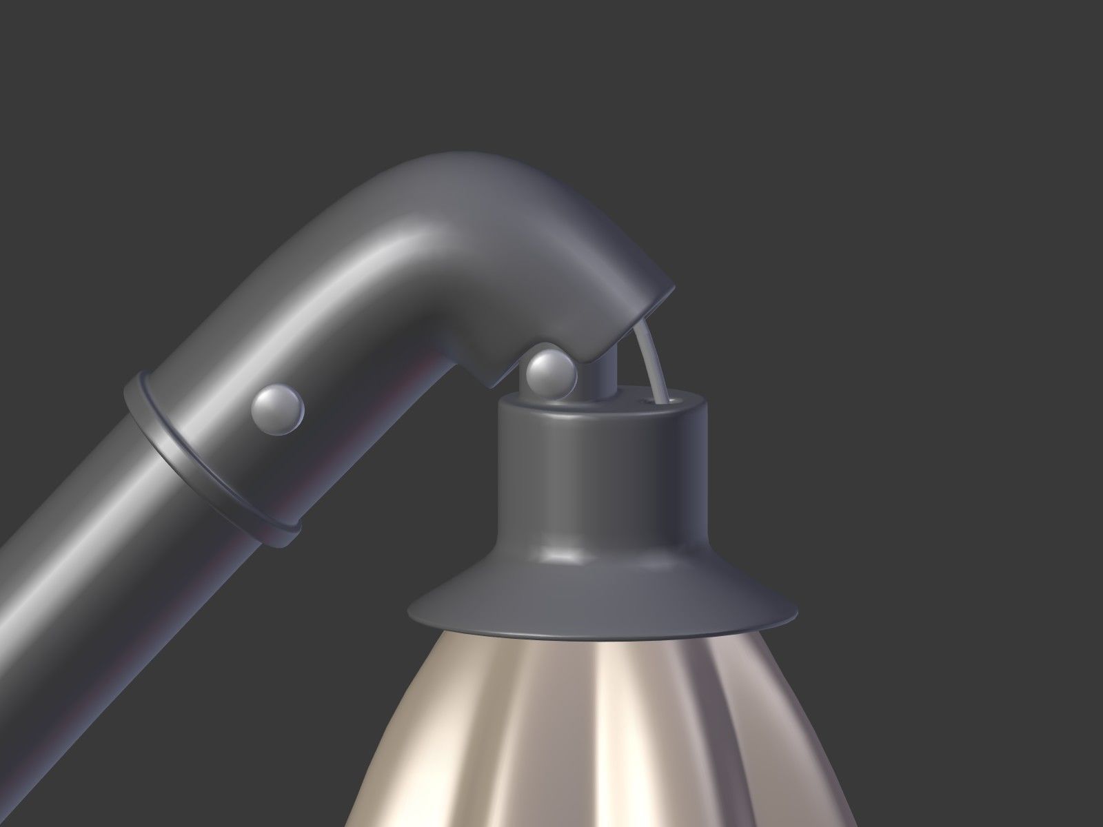 Umbrella Deck Parasol 2 Low-poly 3D model_28