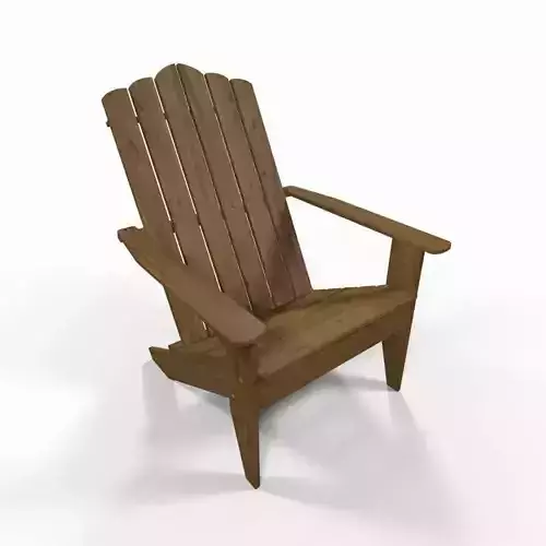 Wooden pool chair