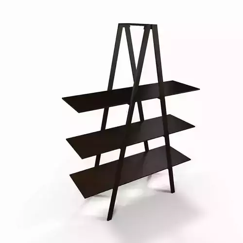 Wooden designer shelf