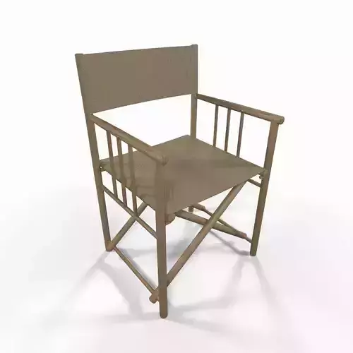 Wooden folding chair