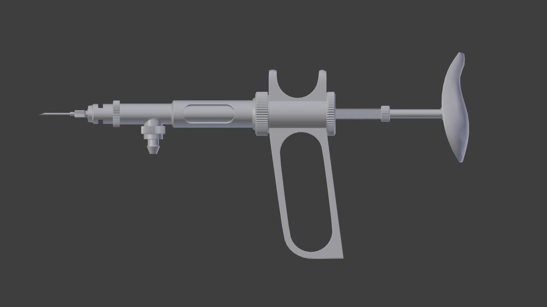 Poultry Vaccine Syringe 3D model_3