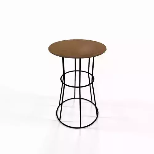 Steel kitchen chair