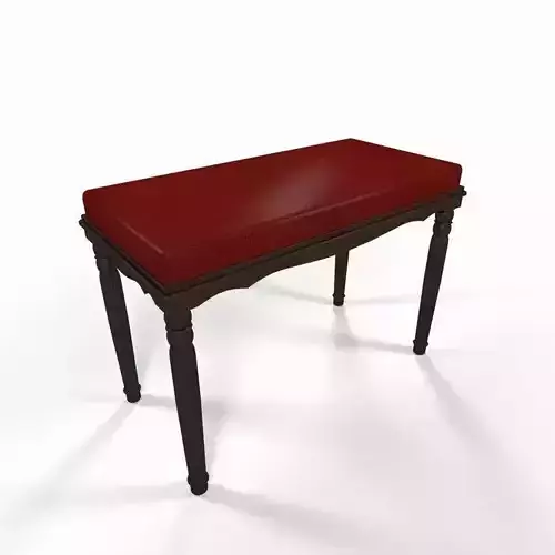 Wooden piano chair