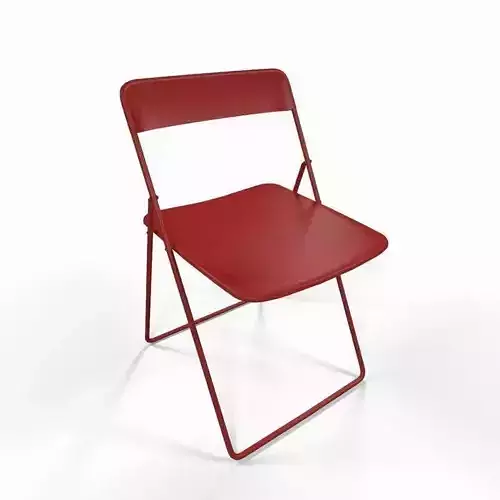 Steel folding chair