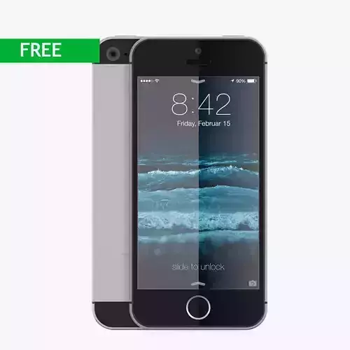 Apple iPhone SE 3D model