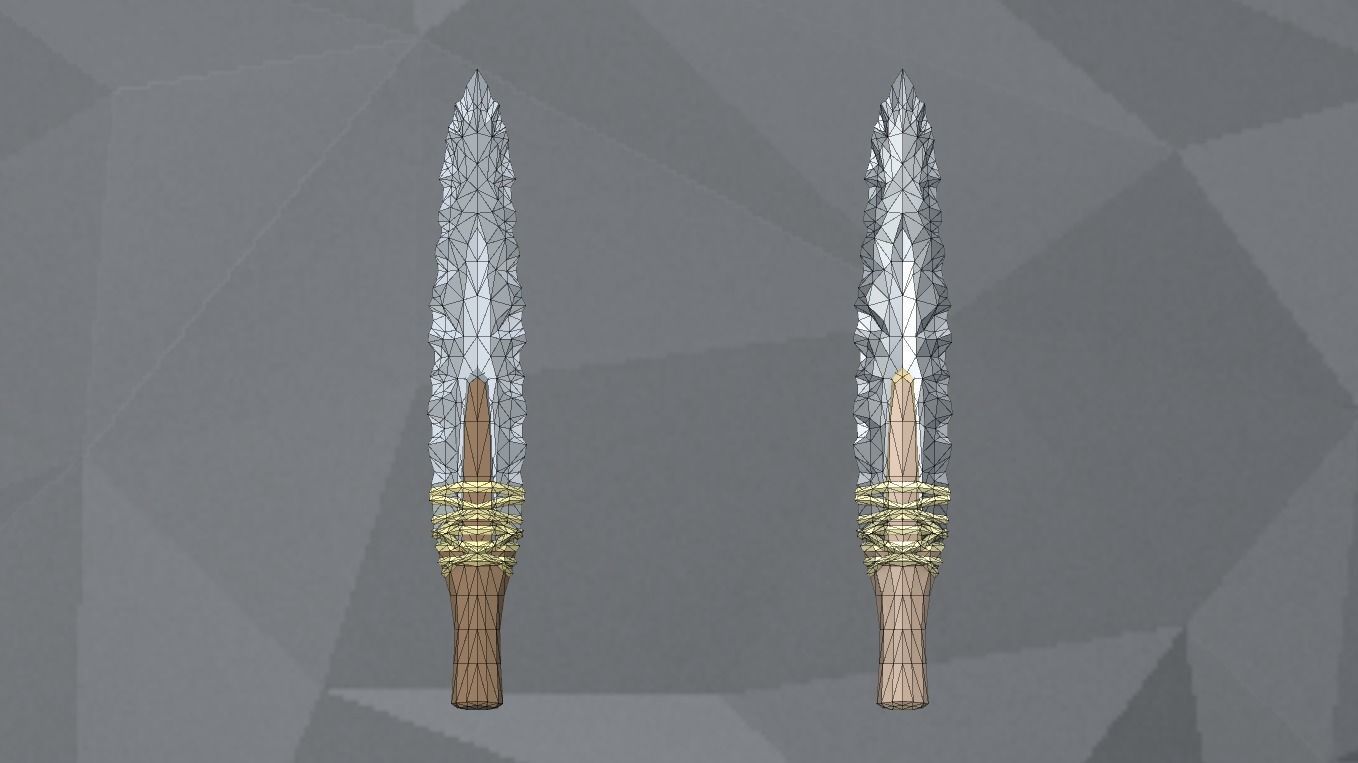 Low Poly Arsenal - Stone Low-poly 3D model_12