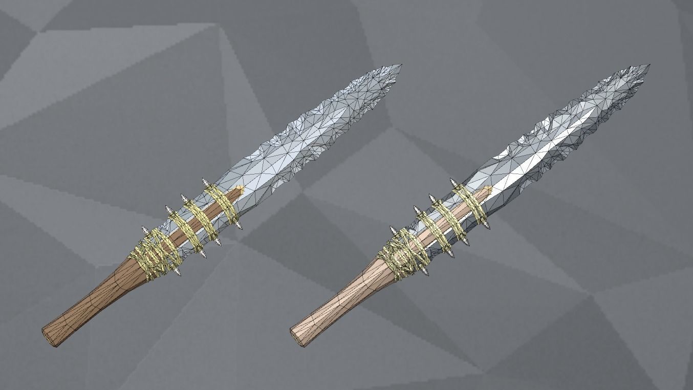 Low Poly Arsenal - Stone Low-poly 3D model_7