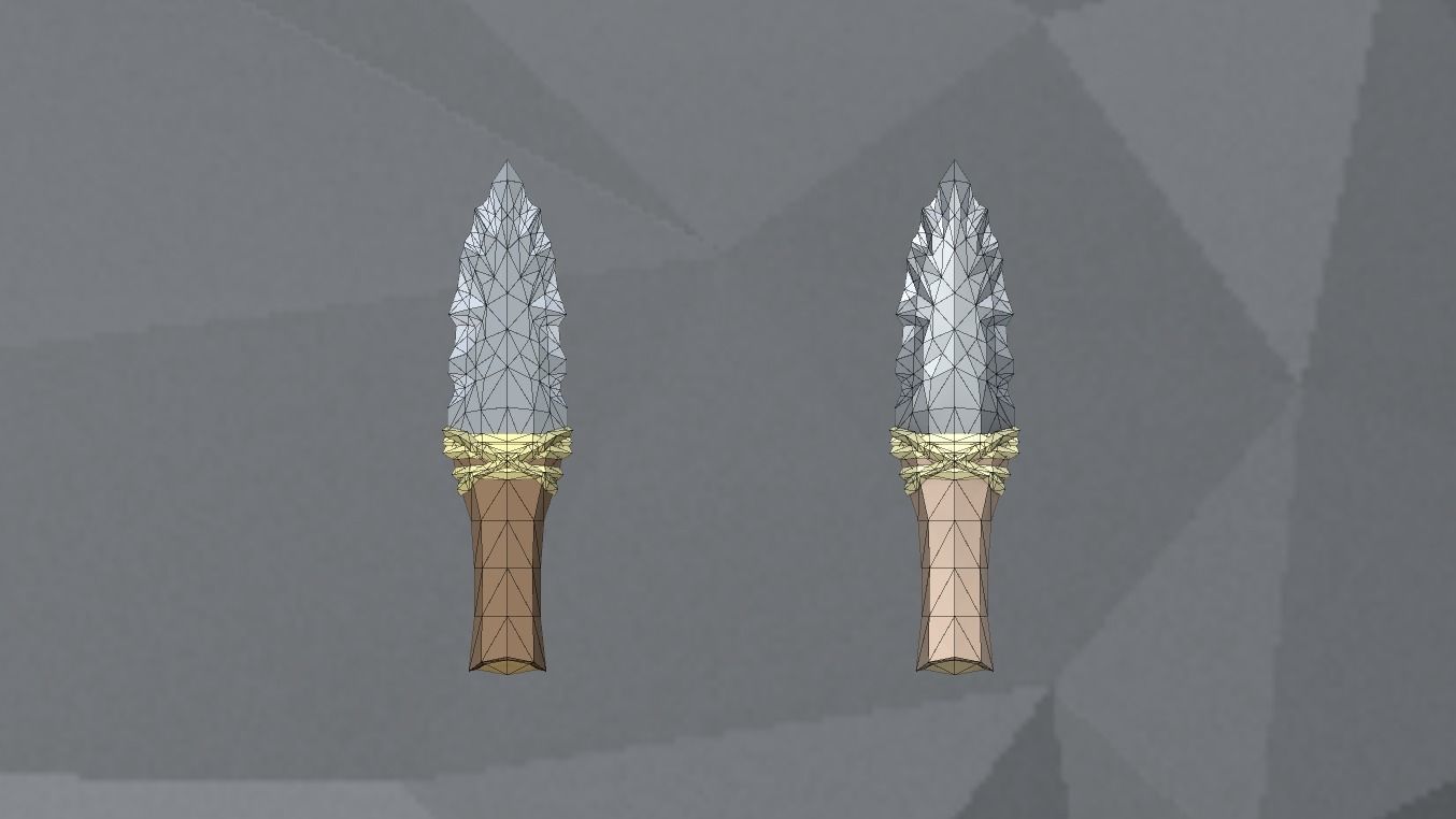 Low Poly Arsenal - Stone Low-poly 3D model_13