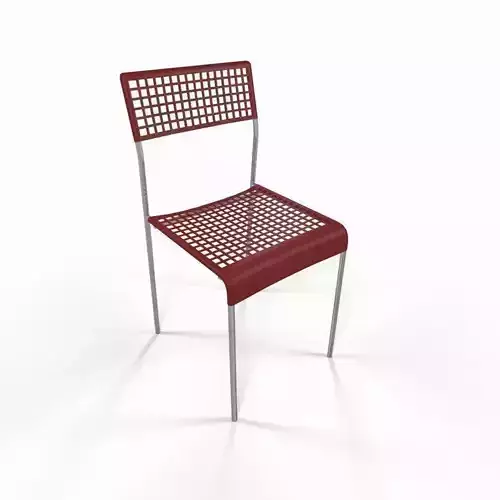 Metal kitchen chair