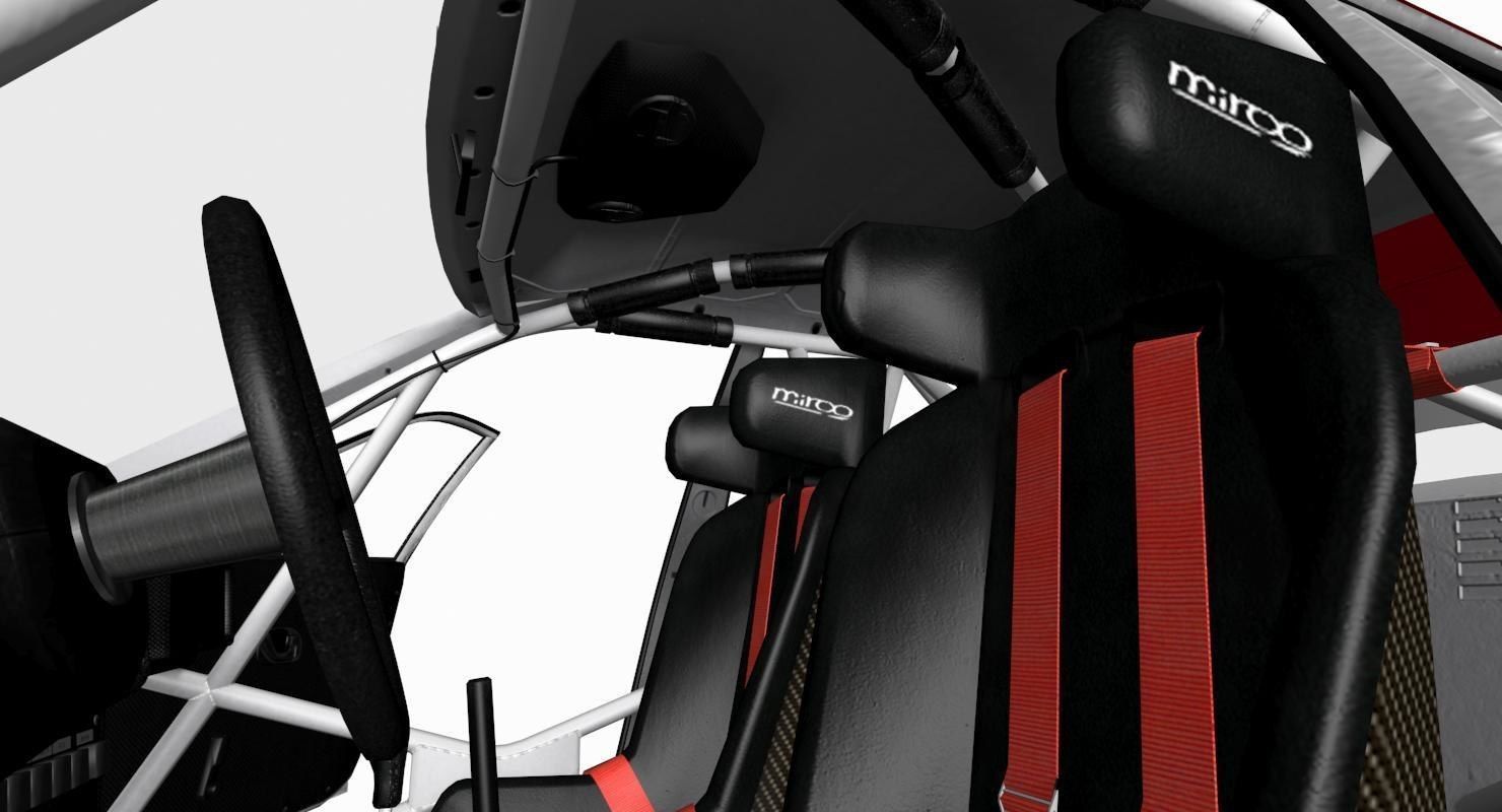 Mitsubishi EVO V 3D model_25