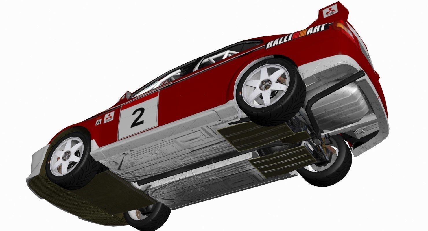 Mitsubishi EVO V 3D model_8