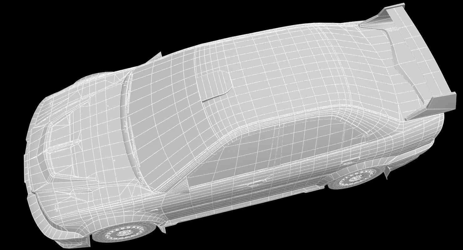 Mitsubishi EVO V 3D model_48