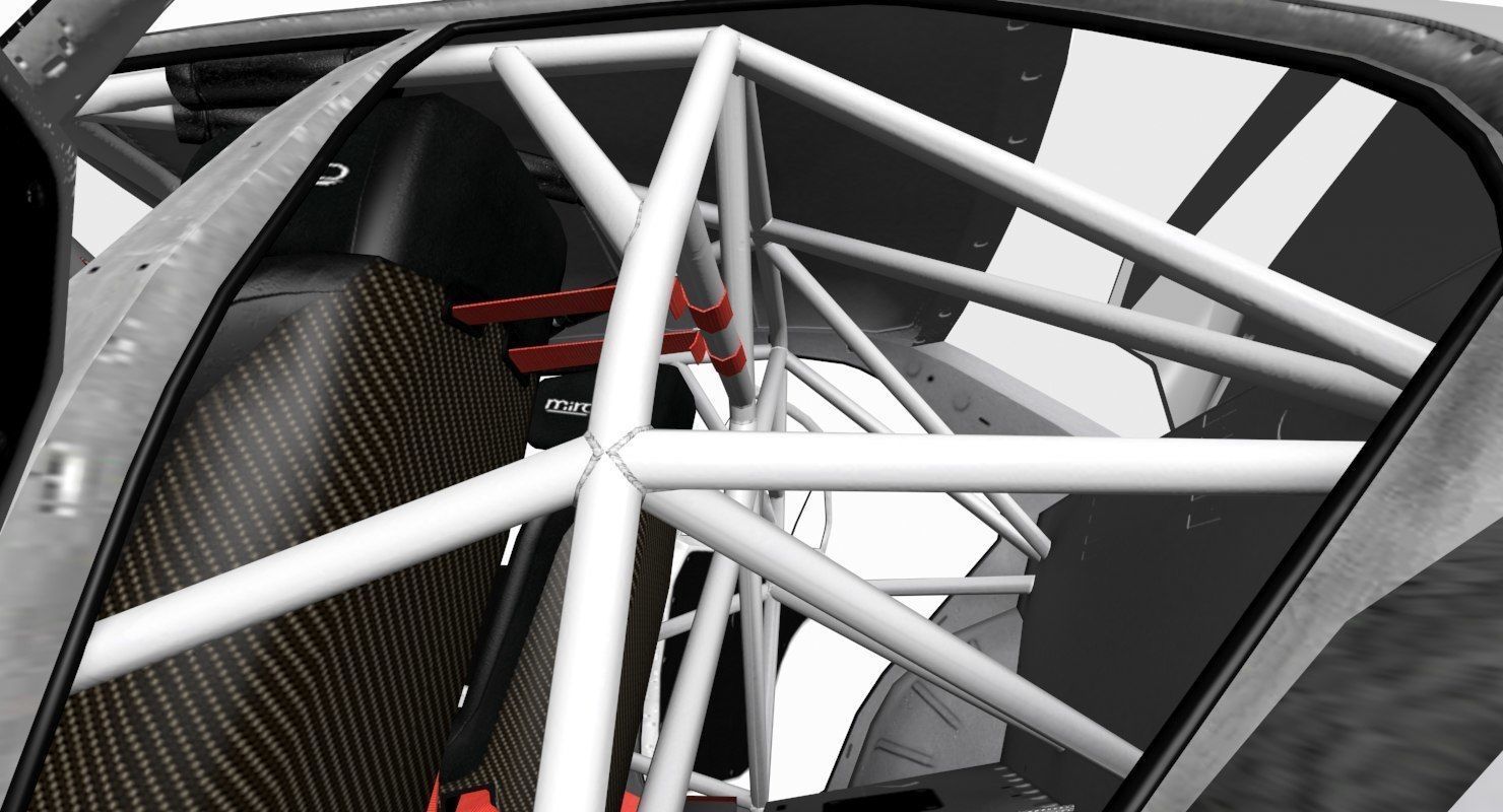 Mitsubishi EVO V 3D model_34