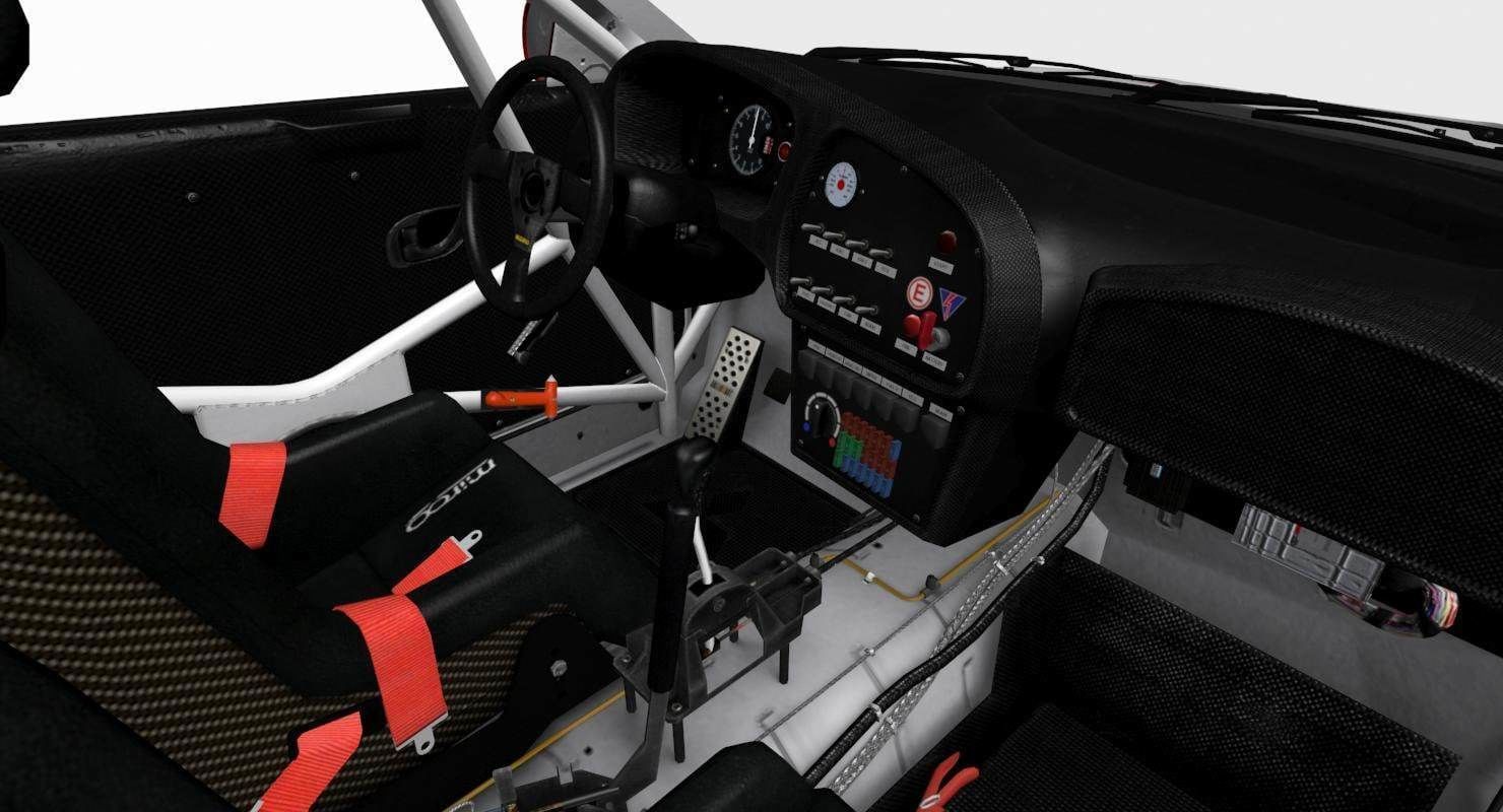 Mitsubishi EVO V 3D model_35