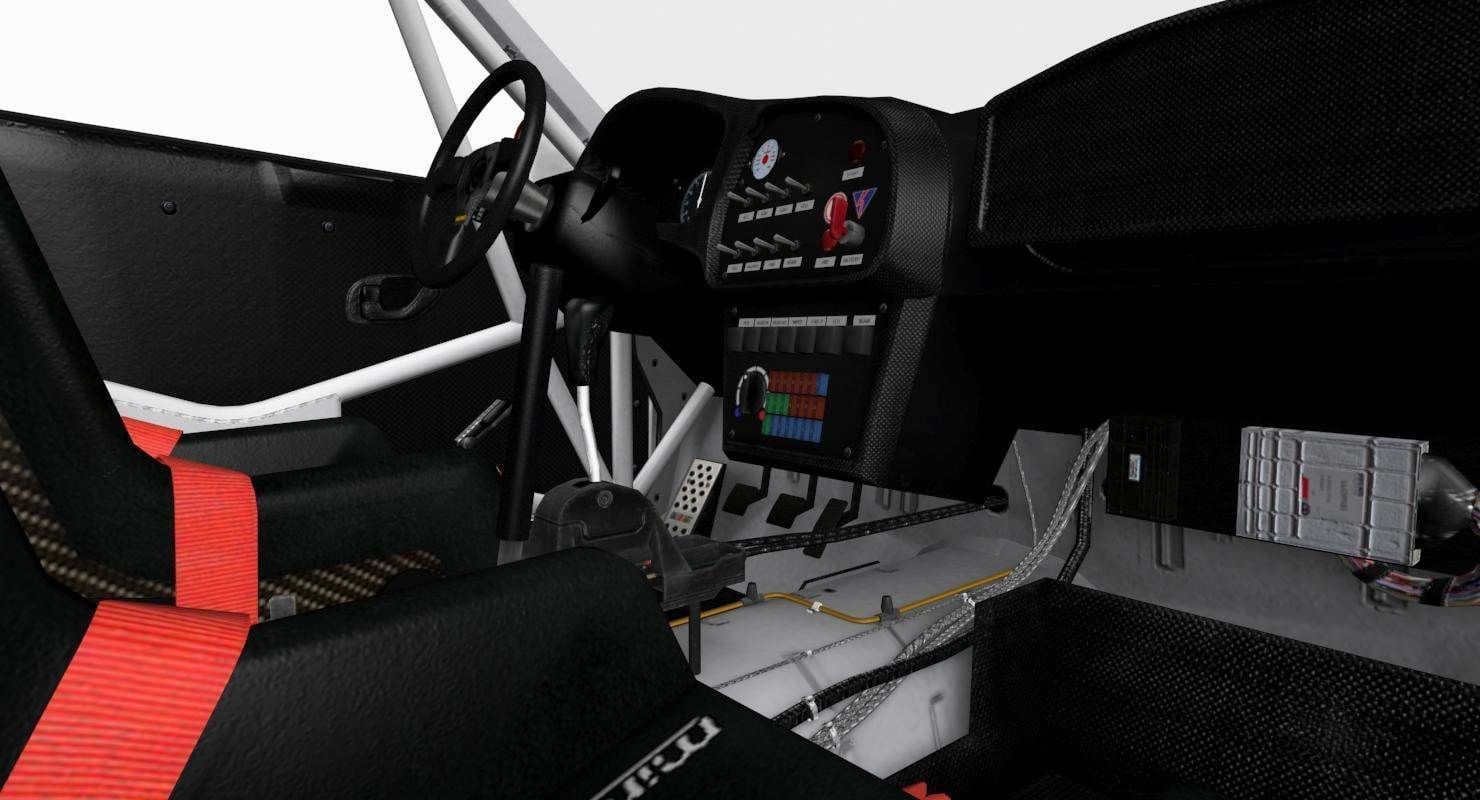 Mitsubishi EVO V 3D model_36