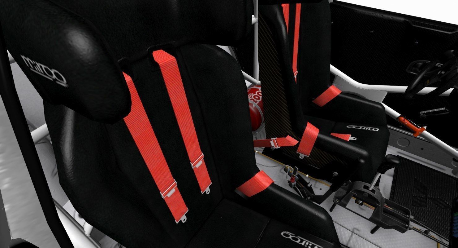 Mitsubishi EVO V 3D model_28