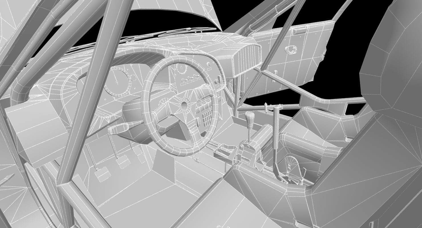 Mitsubishi EVO V 3D model_54