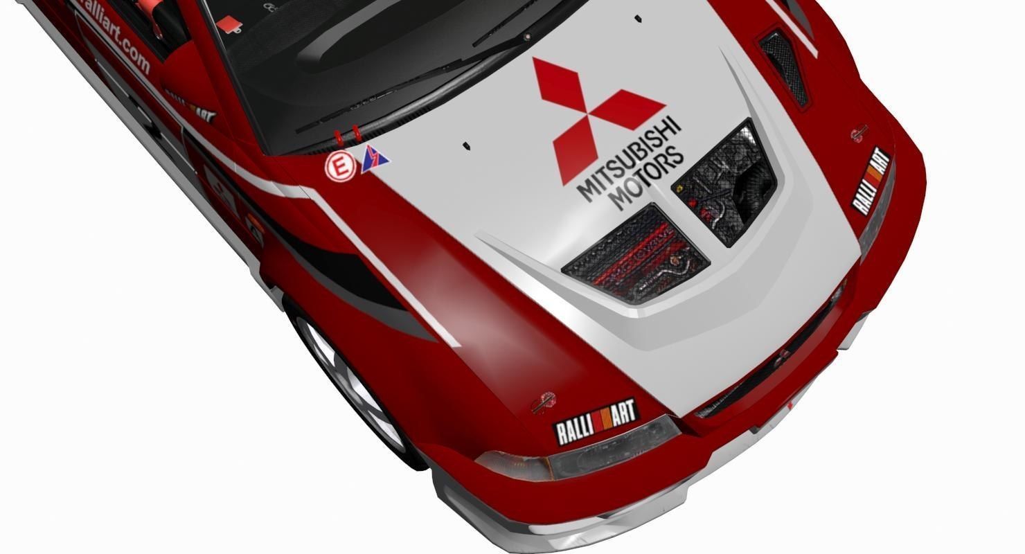 Mitsubishi EVO V 3D model_2