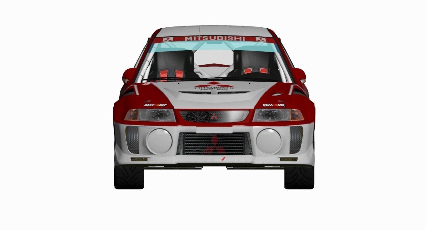 Mitsubishi EVO V 3D model_14