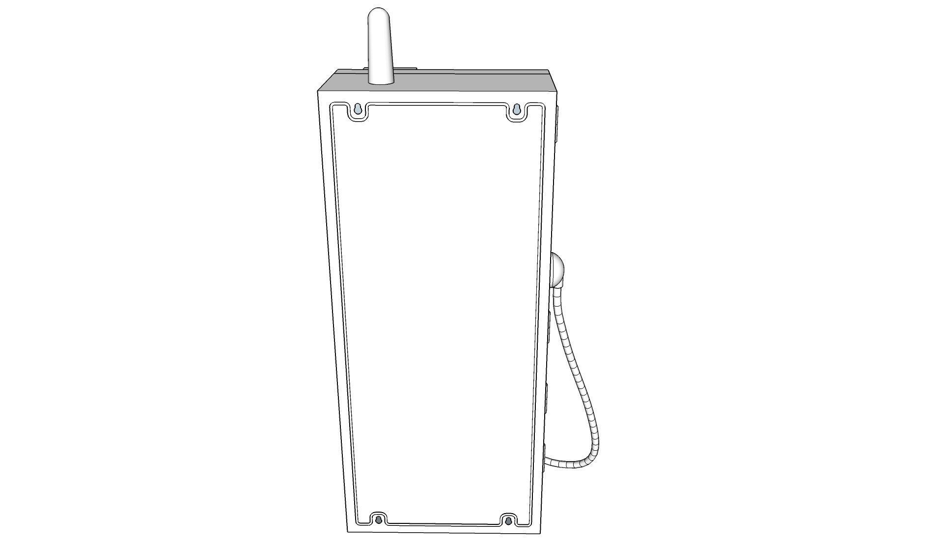 Payphone 3D model_15