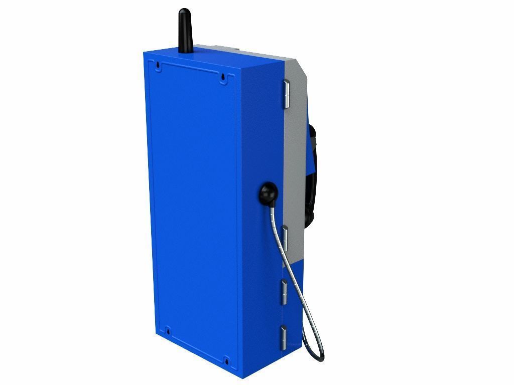 Payphone 3D model_4