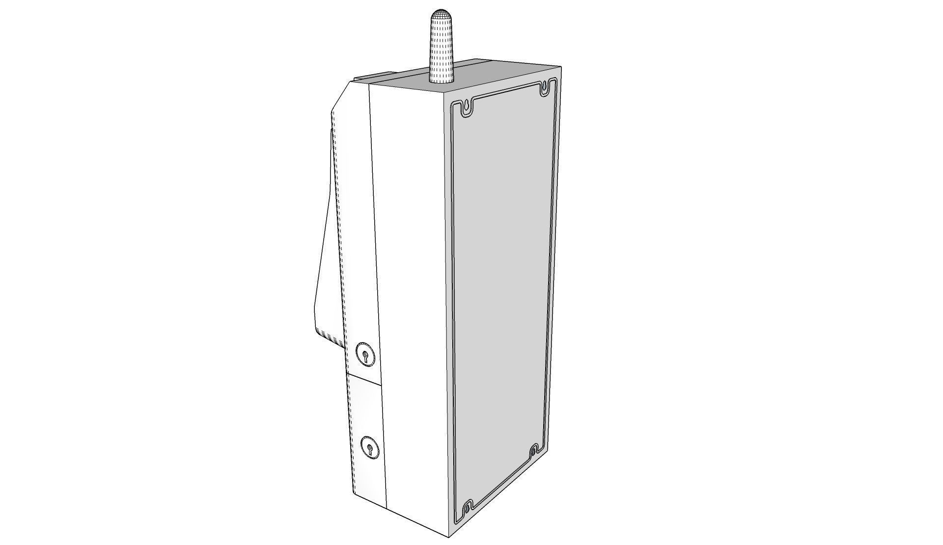 Payphone 3D model_14