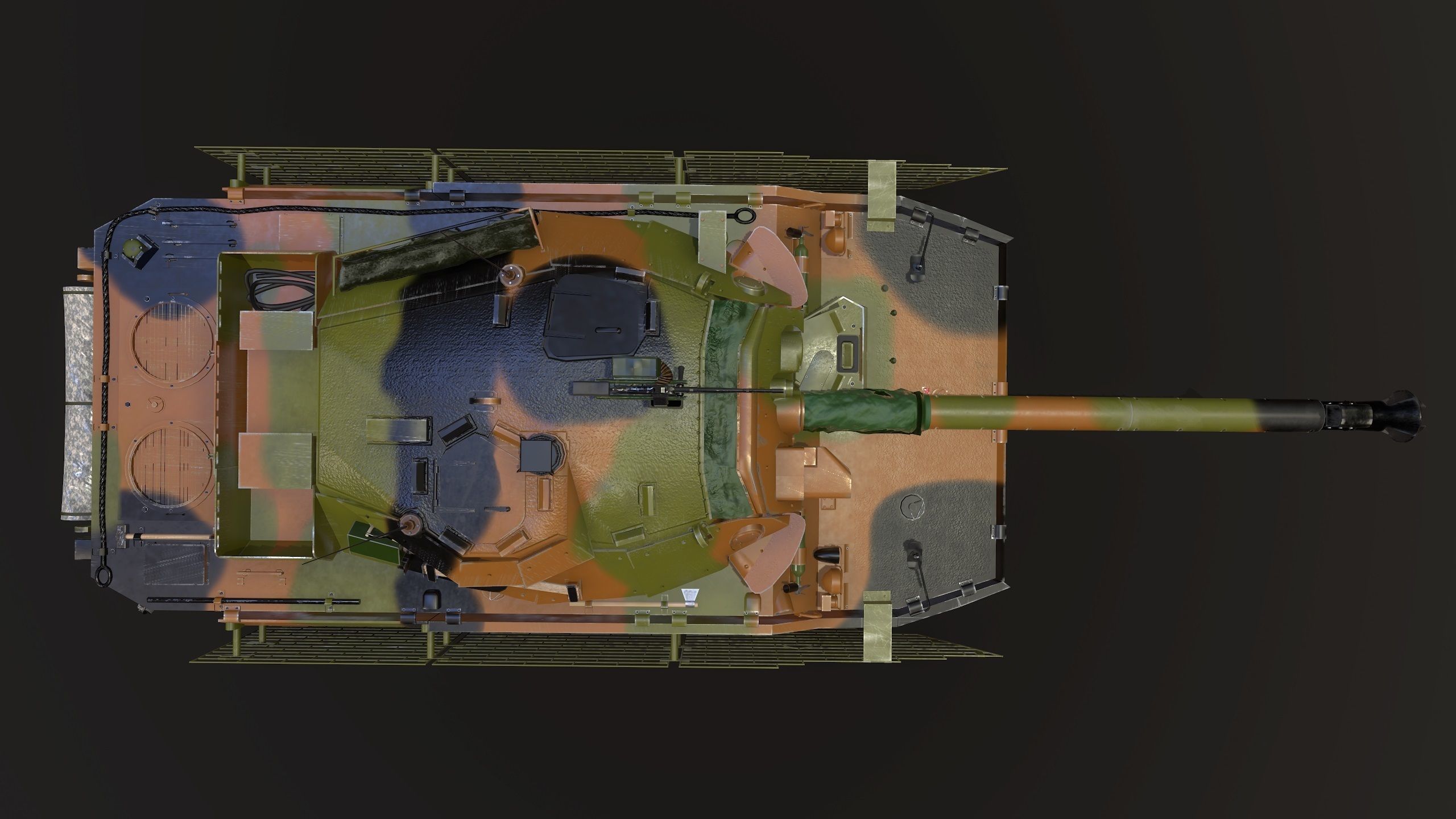 AMX10RCR Low-poly 3D model_7