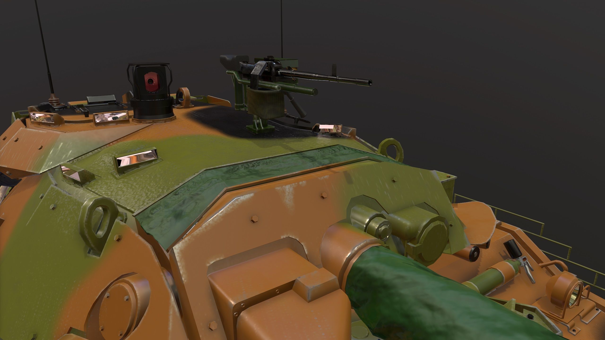 AMX10RCR Low-poly 3D model_8