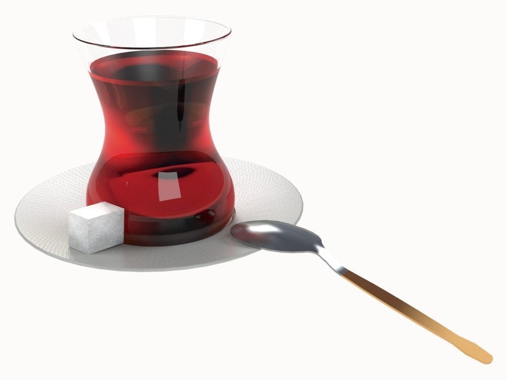 Cup of Tea 3D model_4