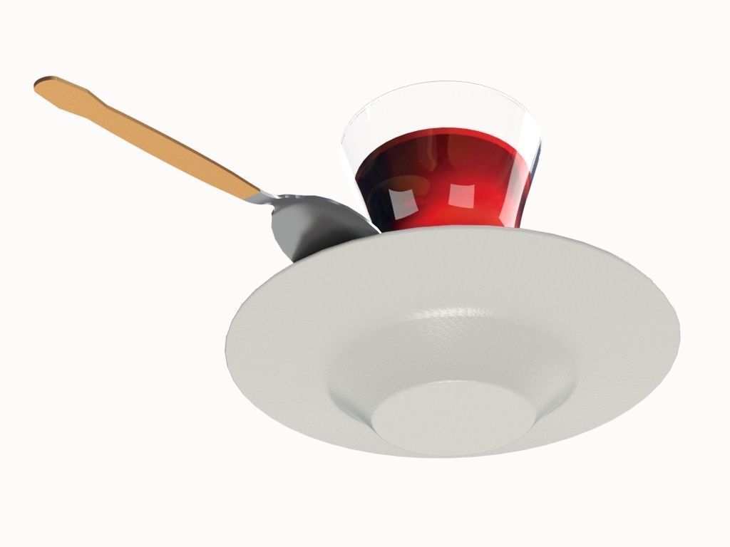 Cup of Tea 3D model_8