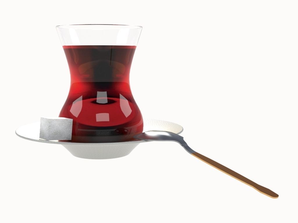 Cup of Tea 3D model_5