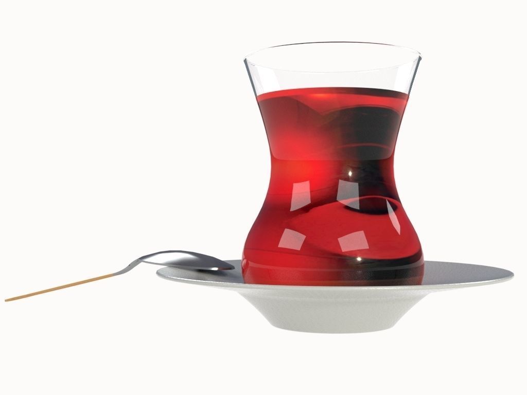 Cup of Tea 3D model_6