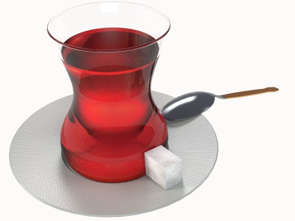 Cup of Tea 3D model_3
