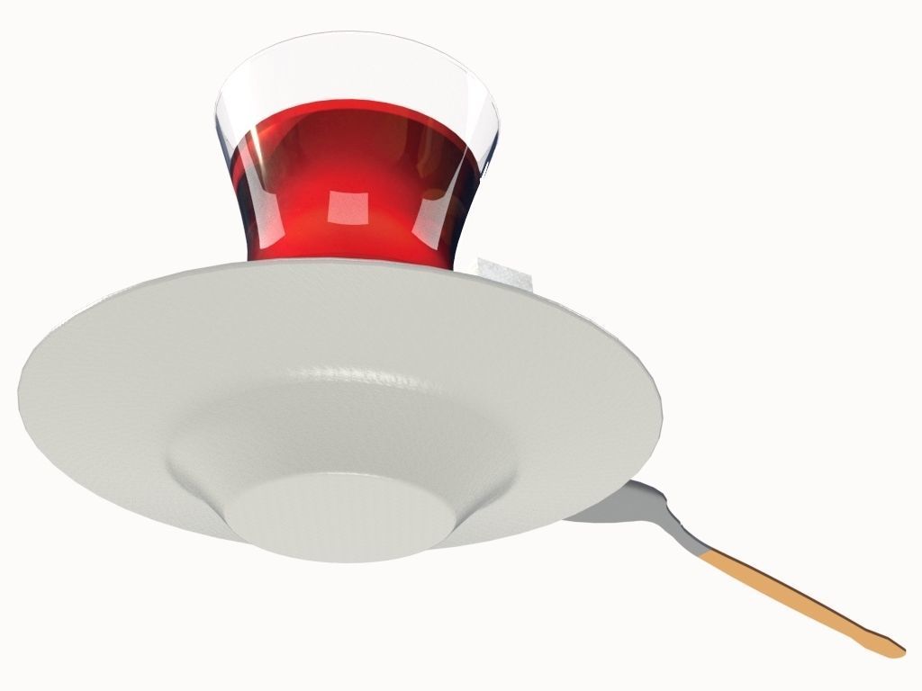 Cup of Tea 3D model_9