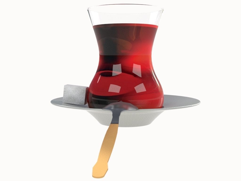 Cup of Tea 3D model_7