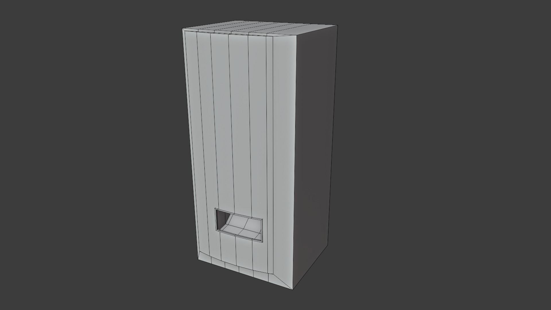 Coca Cola Vending Machine Low-poly 3D model_5